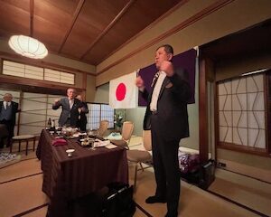 第1131回福岡北LC例会報告 「賀寿のお祝い」